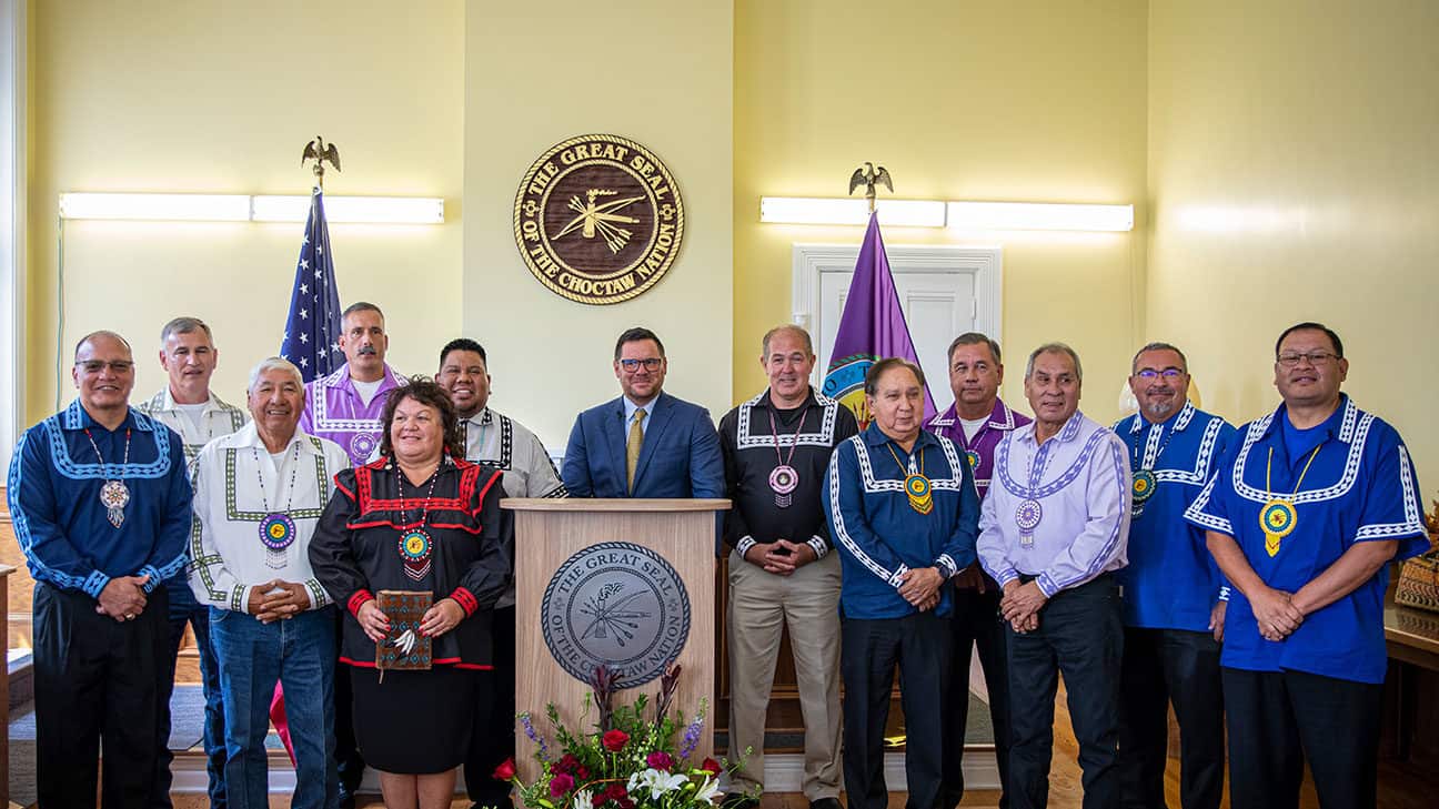 Tribal Council Members Swearing In Ceremony