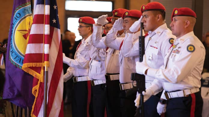 Veterans Day Ceremony Choctaw Nation Honor Guard