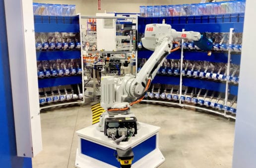 Choctaw Nation Refill Center robotic arm