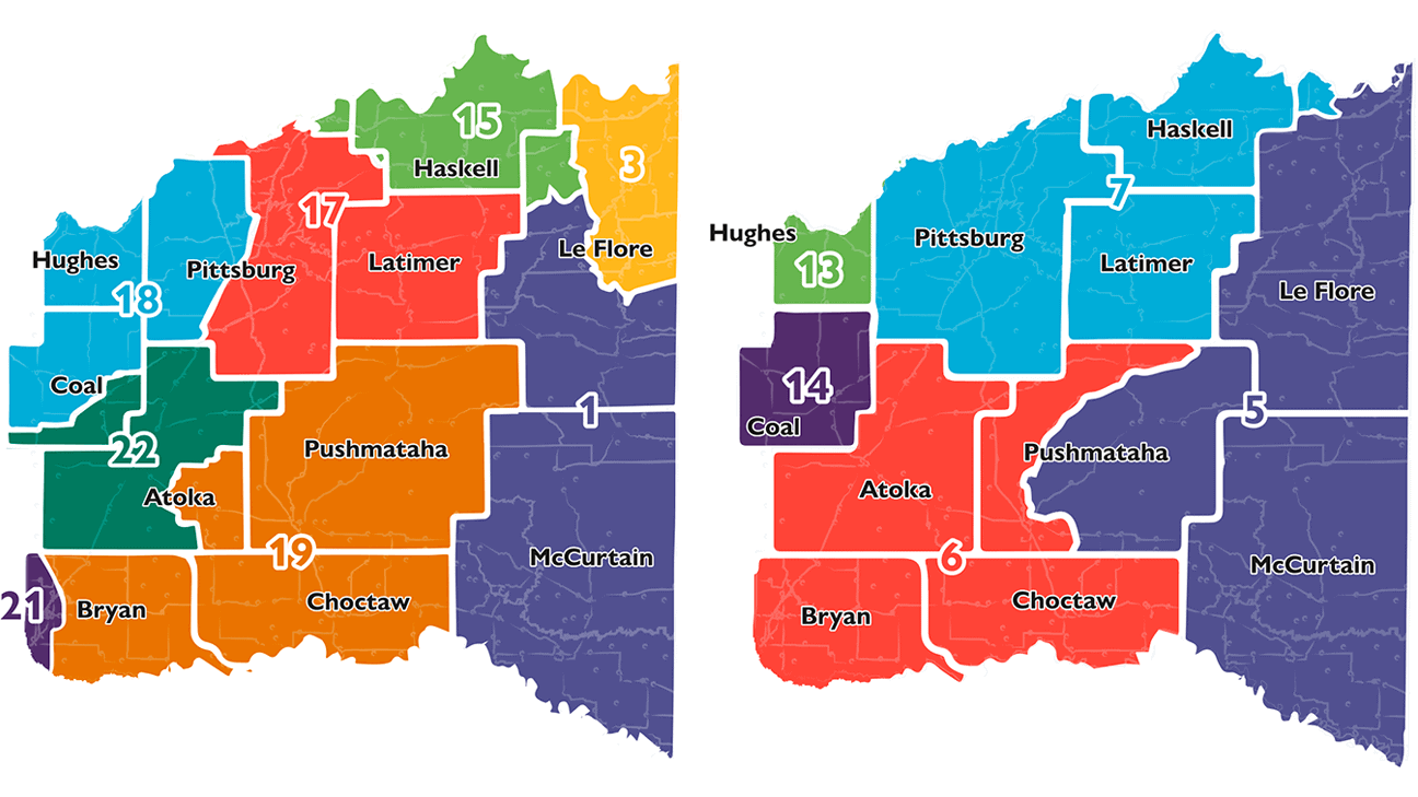 State congressional and legislative redistricting impacts voters across CNO reservation