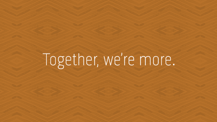 Together, we're more.