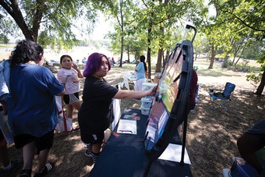 Games at Outreach at the Beach