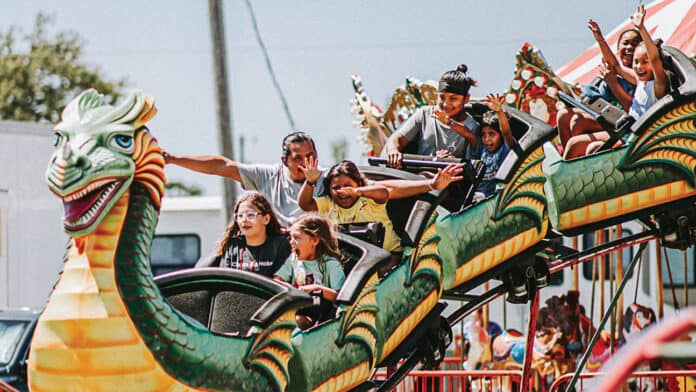 Labor Day Festival carnival