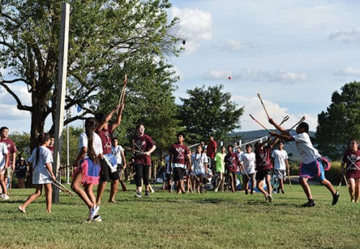 Youth Stickball Exhibition game