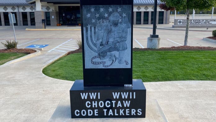 Choctaw Code Talkers Monument