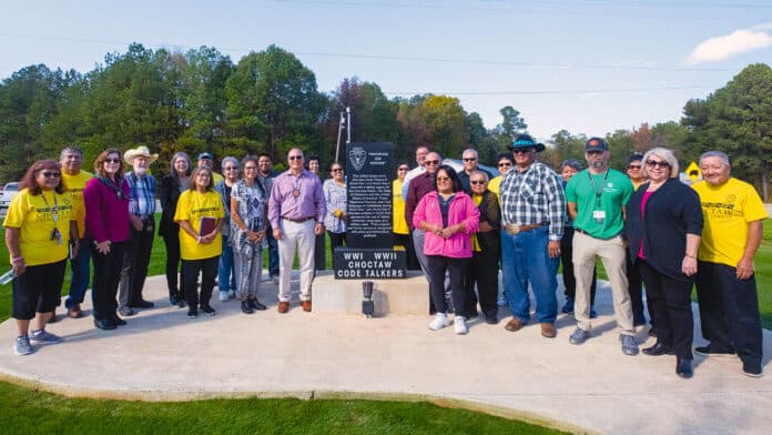 Code talker monument