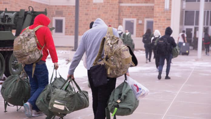 Oklahoma national guard troops home for Christmas