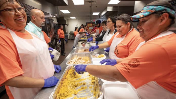 Tvshka Homma Community Center Thanksgiving Meal Prep