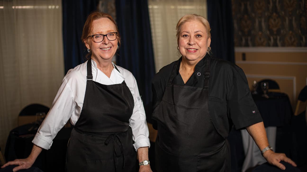 Judy Fuhrhop and Cathie Carothers