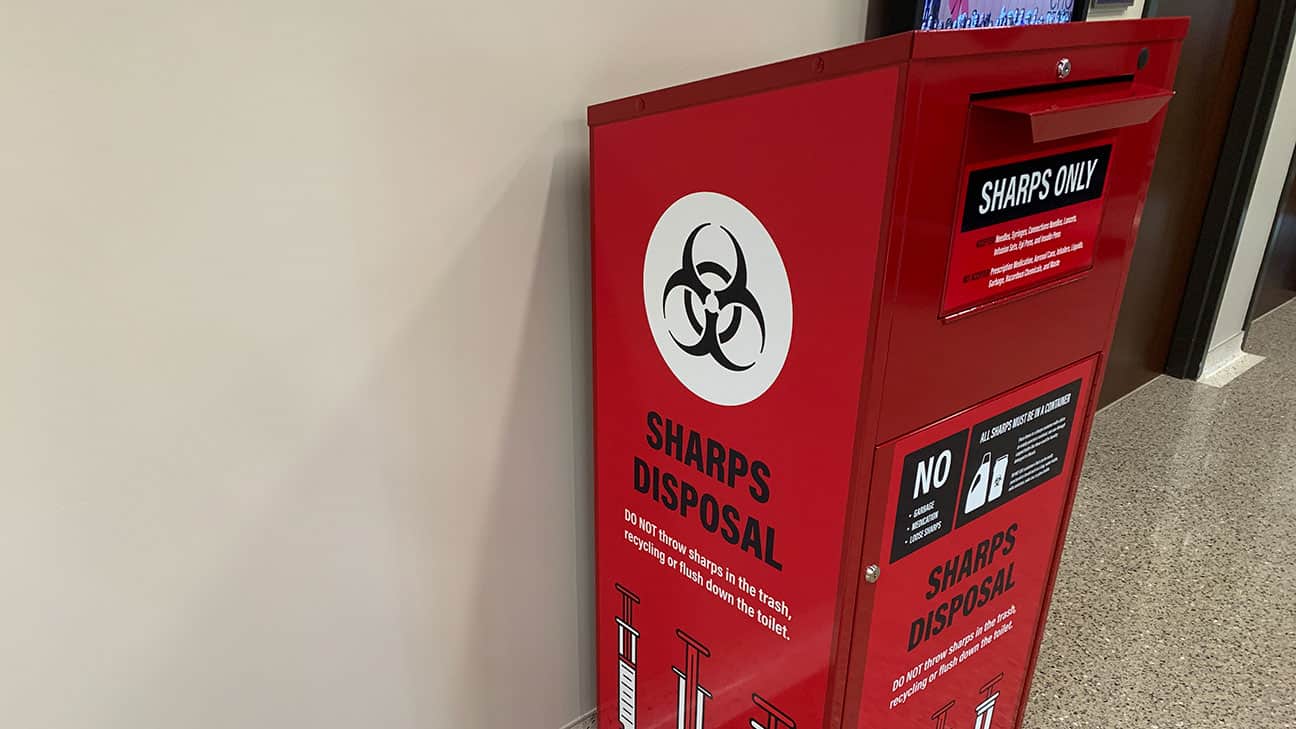 Safer Sharps Disposal