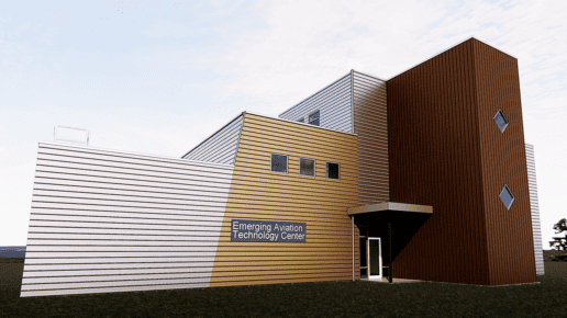 Emerging Aviation Technology Center Rendering