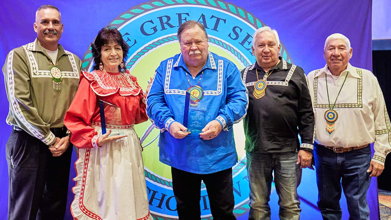 Lindley, McCoy Named Outstanding Elders for Choctaw Nation