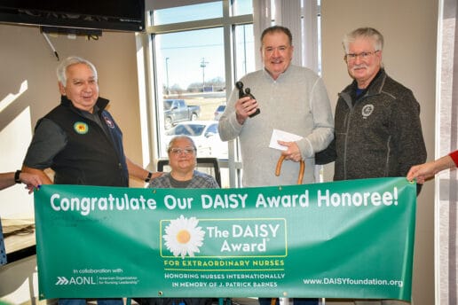 Dan Risenhoover, RN wins DAISY Award