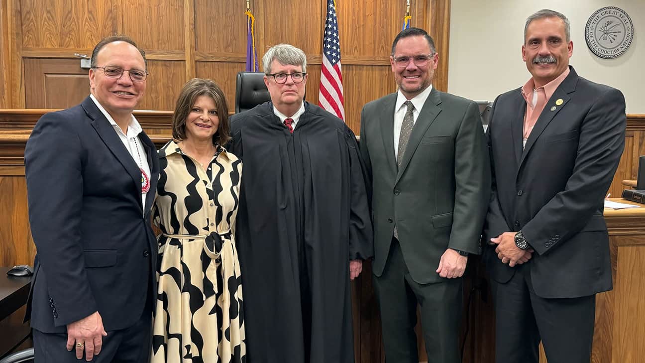 Appellate Judge Fob Jones swearing-in ceremony