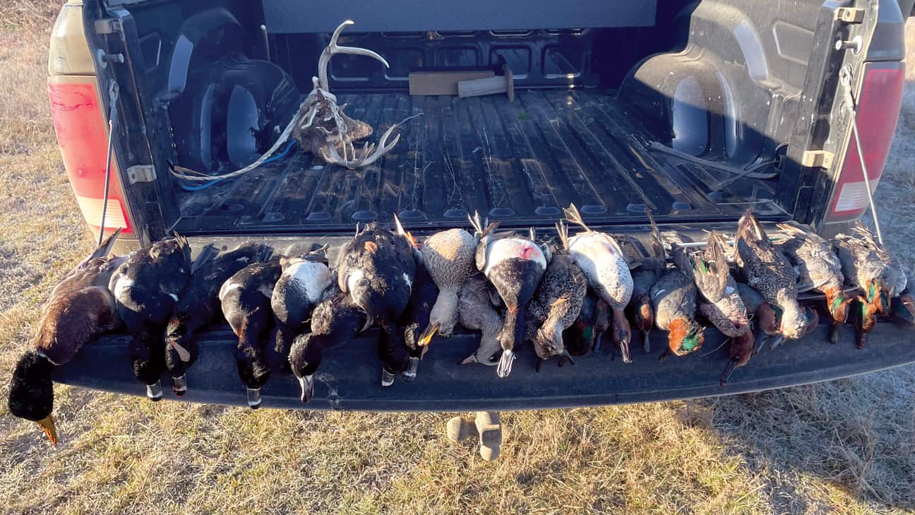 Choctaw Nation Game Warded Confiscated Ducks