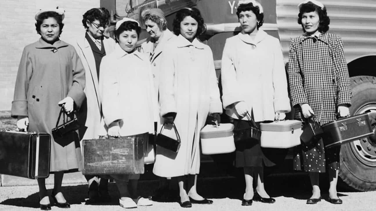 Relocation Program Native American cities