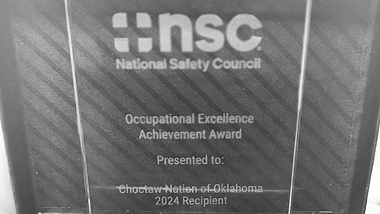 National Safety Council Award for Safe Work